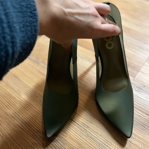 EGO Forest Green Heels